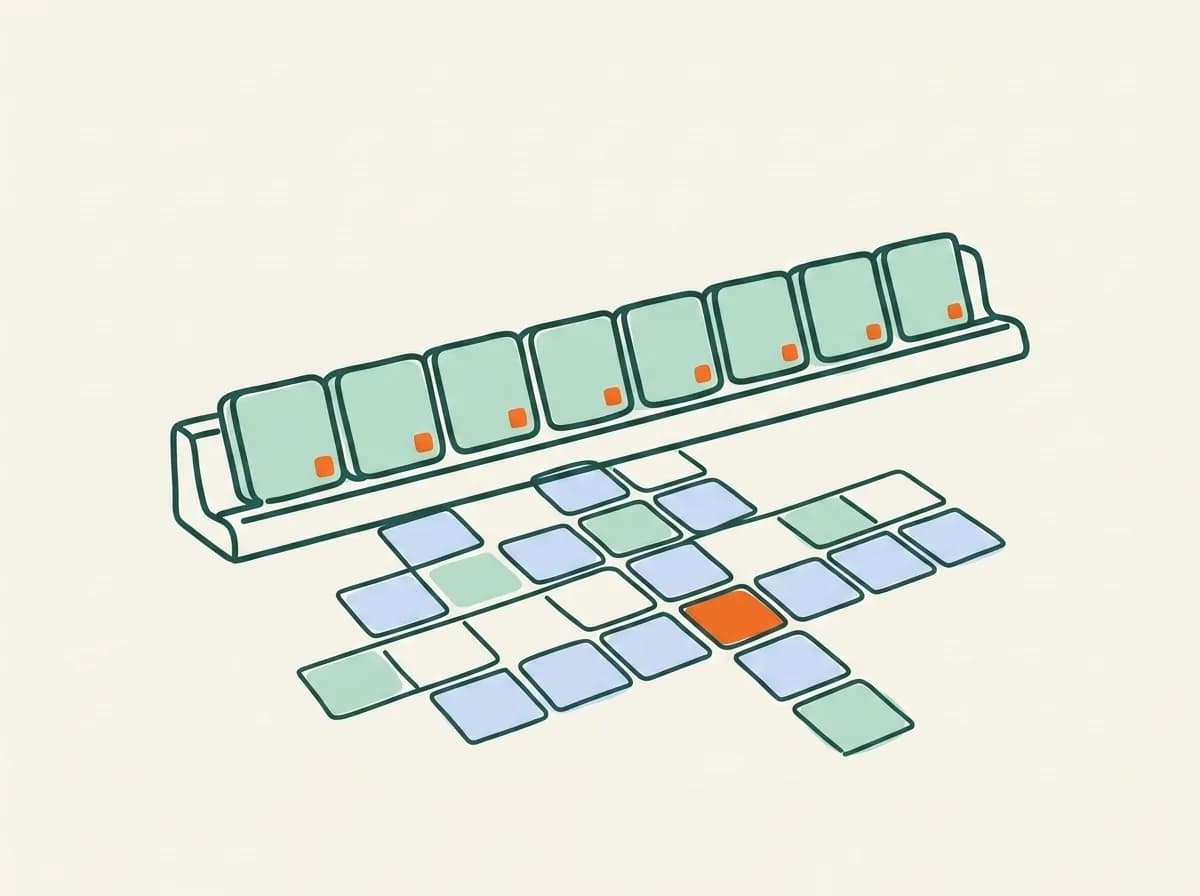 Illustration éditoriale : Scrabble